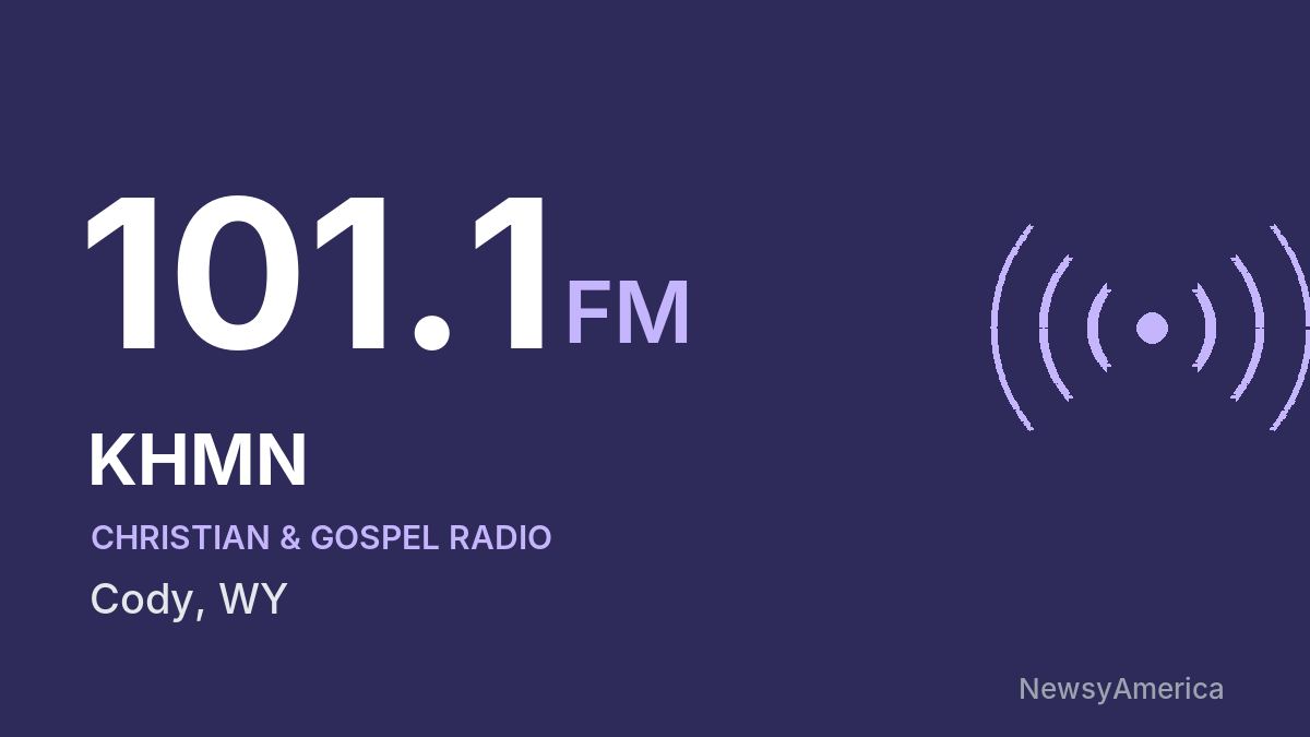 KHMN 101.1 FM – Cody
