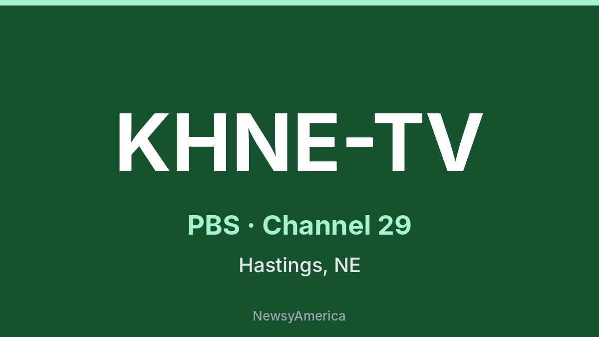 KHNE-TV – PBS 29 Lincoln
