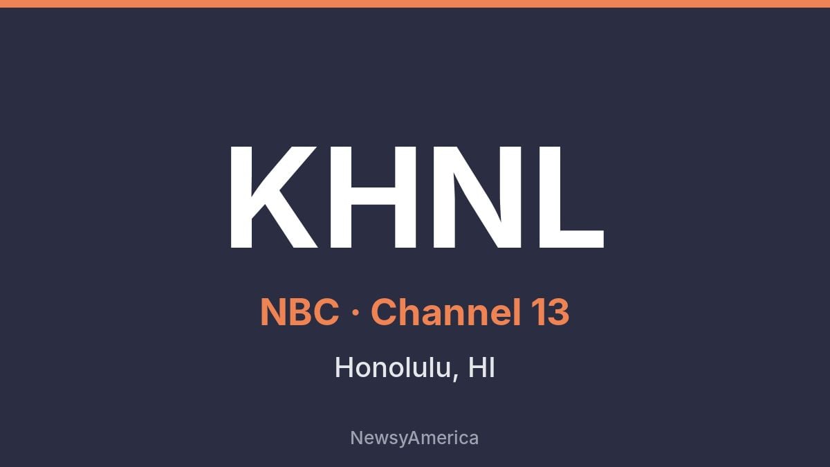 KHNL – NBC 13 Honolulu