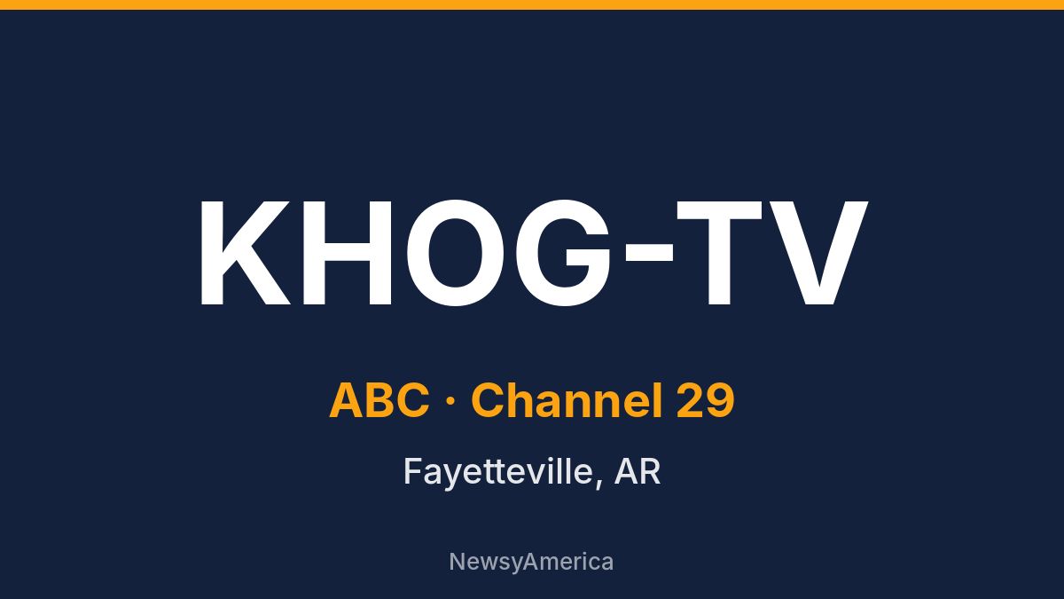 KHOG-TV – ABC 29 Ft. Smith