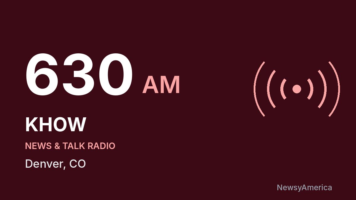 KHOW 630 AM – Denver