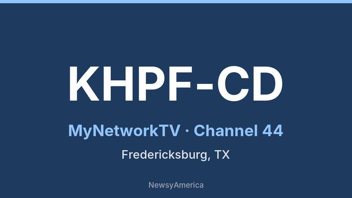 KHPF-CD – MyNetworkTV 44 Austin