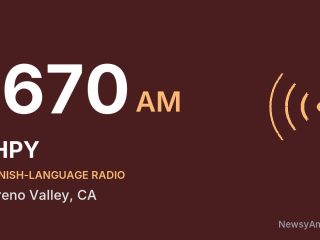 KHPY 1670 AM, Moreno Valley, CA
