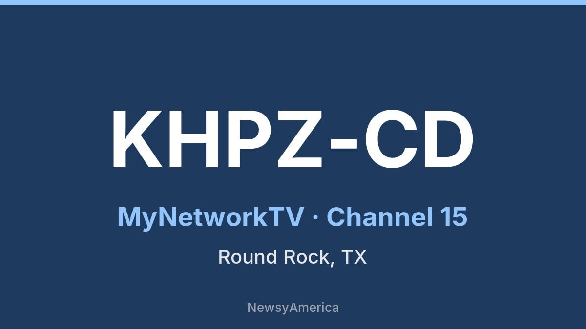 KHPZ-CD – MyNetworkTV 15 Austin