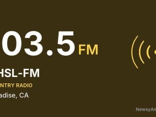 KHSL-FM 103.5 FM, Paradise, CA