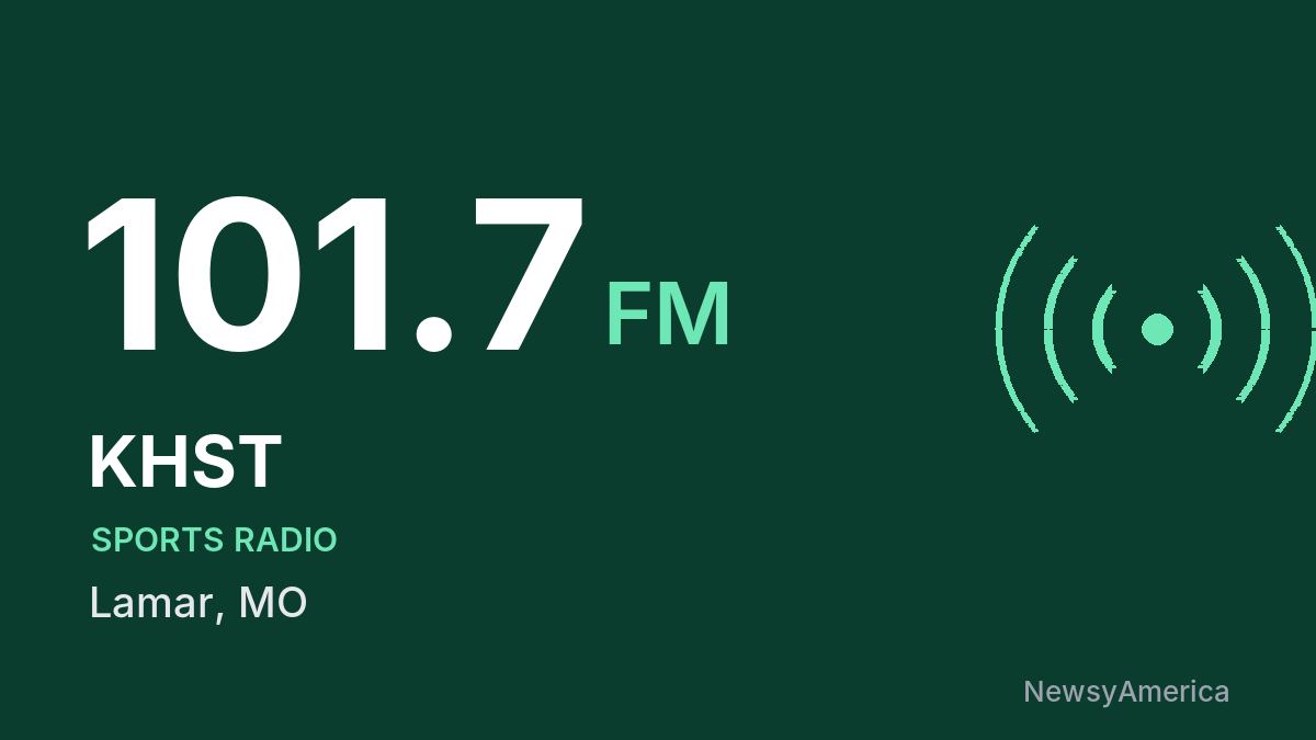 KHST 101.7 FM – Lamar