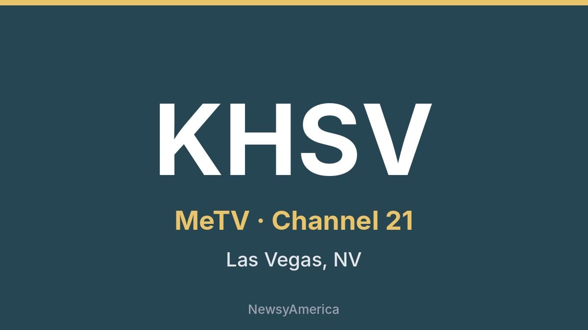 KHSV – MeTV 21 Las Vegas