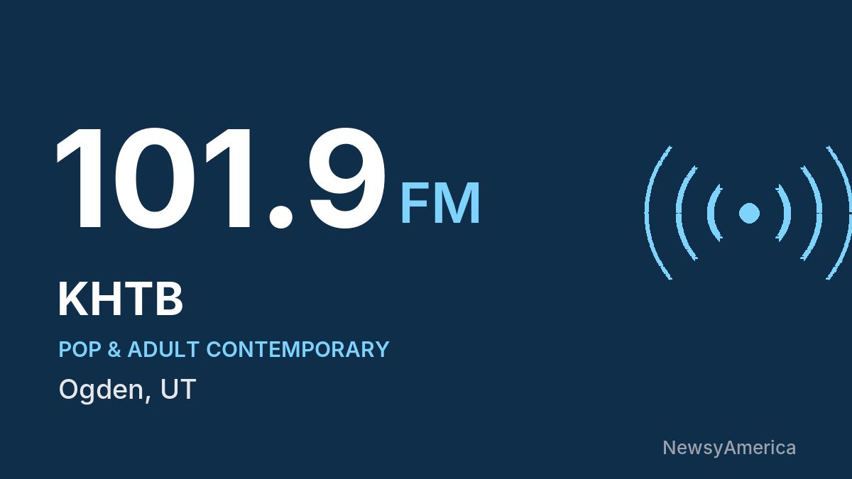 KHTB 101.9 FM – Ogden