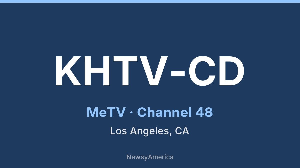 KHTV-CD – MeTV 48 Los Angeles