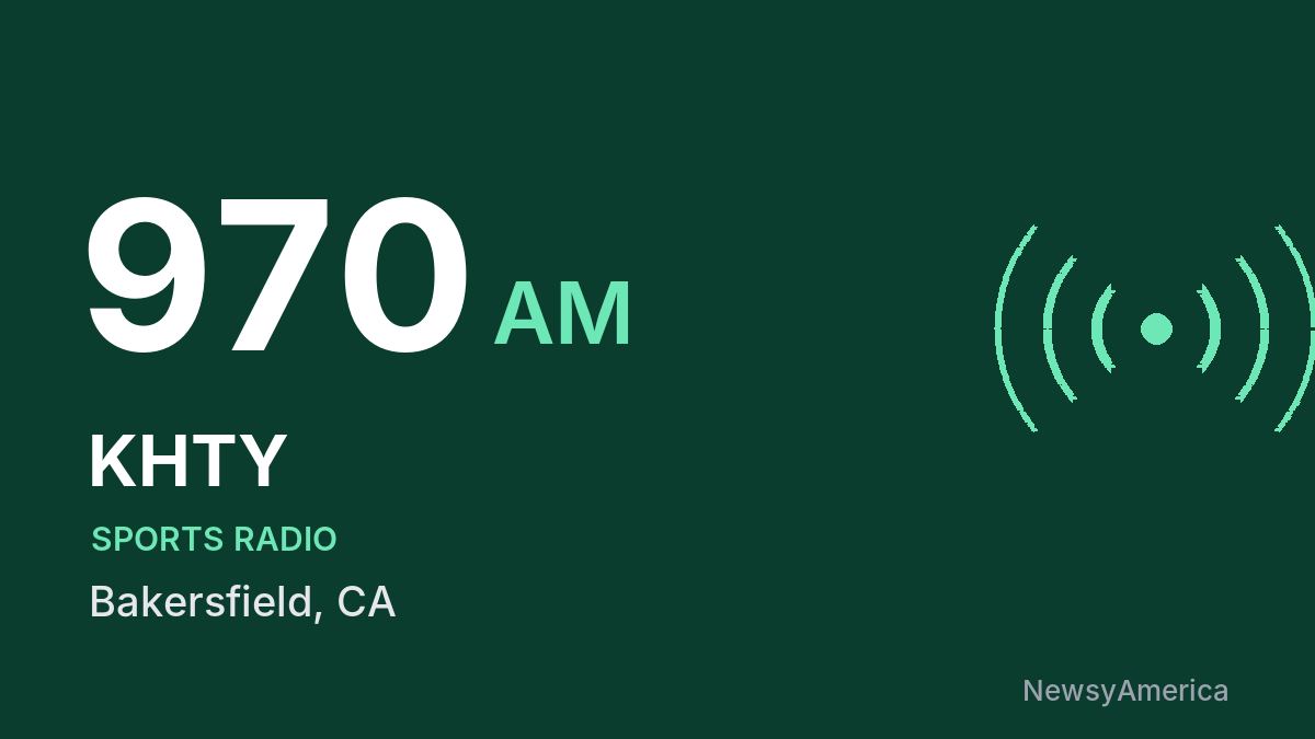 KHTY 970 AM – Bakersfield