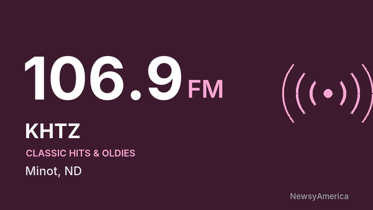 KHTZ 106.9 FM – Minot