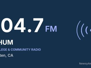 KHUM 104.7 FM, Cutten, CA