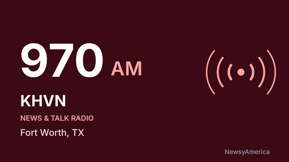 KHVN 970 AM – Fort Worth