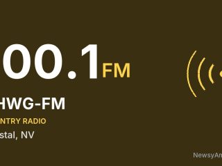 KHWG-FM 100.1 FM, Crystal, NV