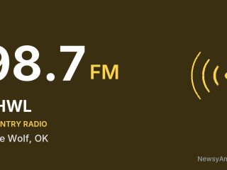 KHWL 98.7 FM, Lone Wolf, OK