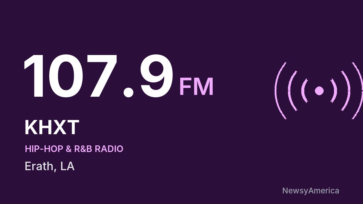 KHXT 107.9 FM – Erath