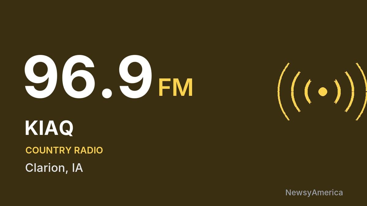 KIAQ 96.9 FM – Clarion