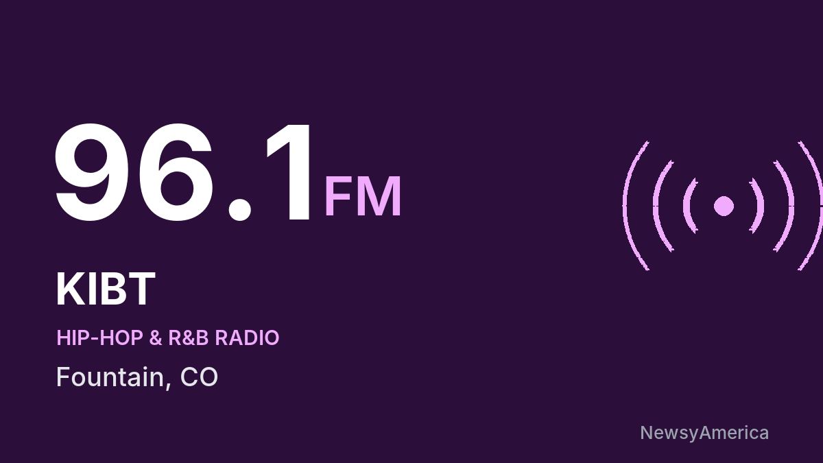 KIBT 96.1 FM – Fountain