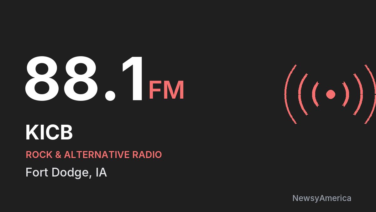 KICB 88.1 FM – Fort Dodge