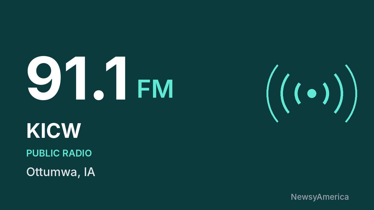 KICW 91.1 FM – Ottumwa