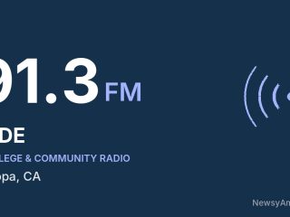 KIDE 91.3 FM, Hoopa, CA