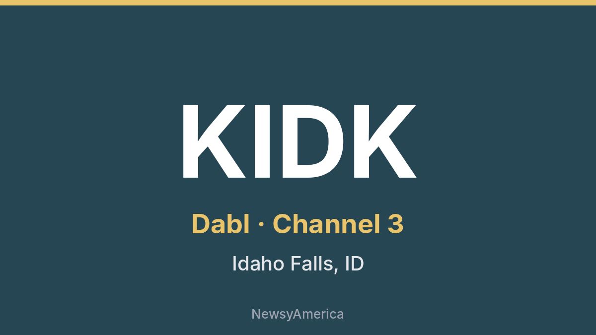 KIDK – Dabl 3 Idaho Falls