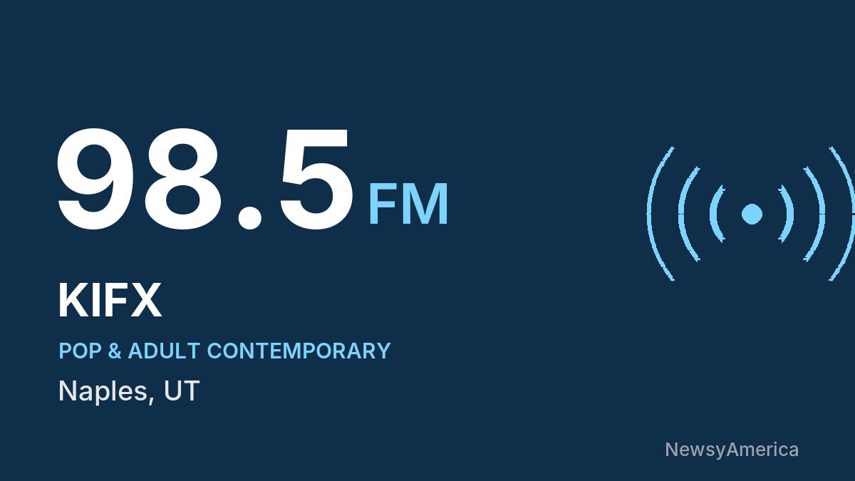 KIFX 98.5 FM – Naples