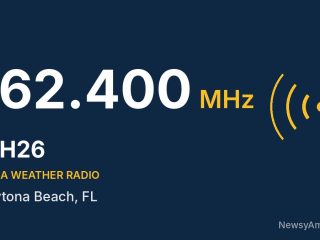 KIH26 NOAA Weather Radio 162.400 MHz, Daytona Beach, FL