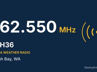 KIH36 NOAA Weather Radio 162.550 MHz, Neah Bay, WA
