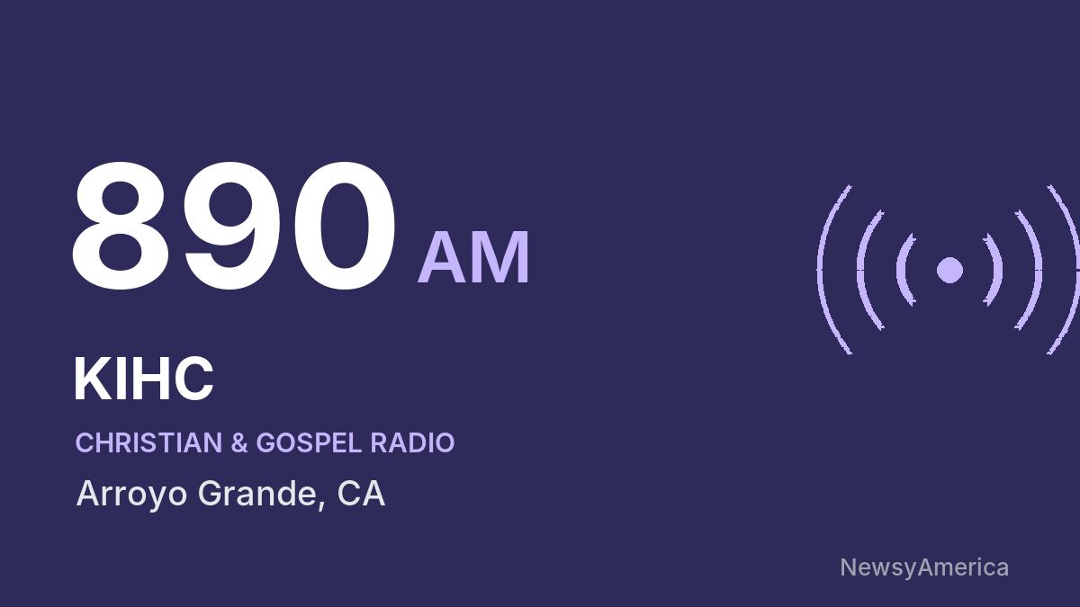 KIHC 890 AM – Arroyo Grande