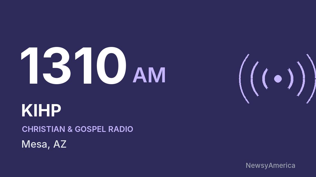 KIHP 1310 AM – Mesa