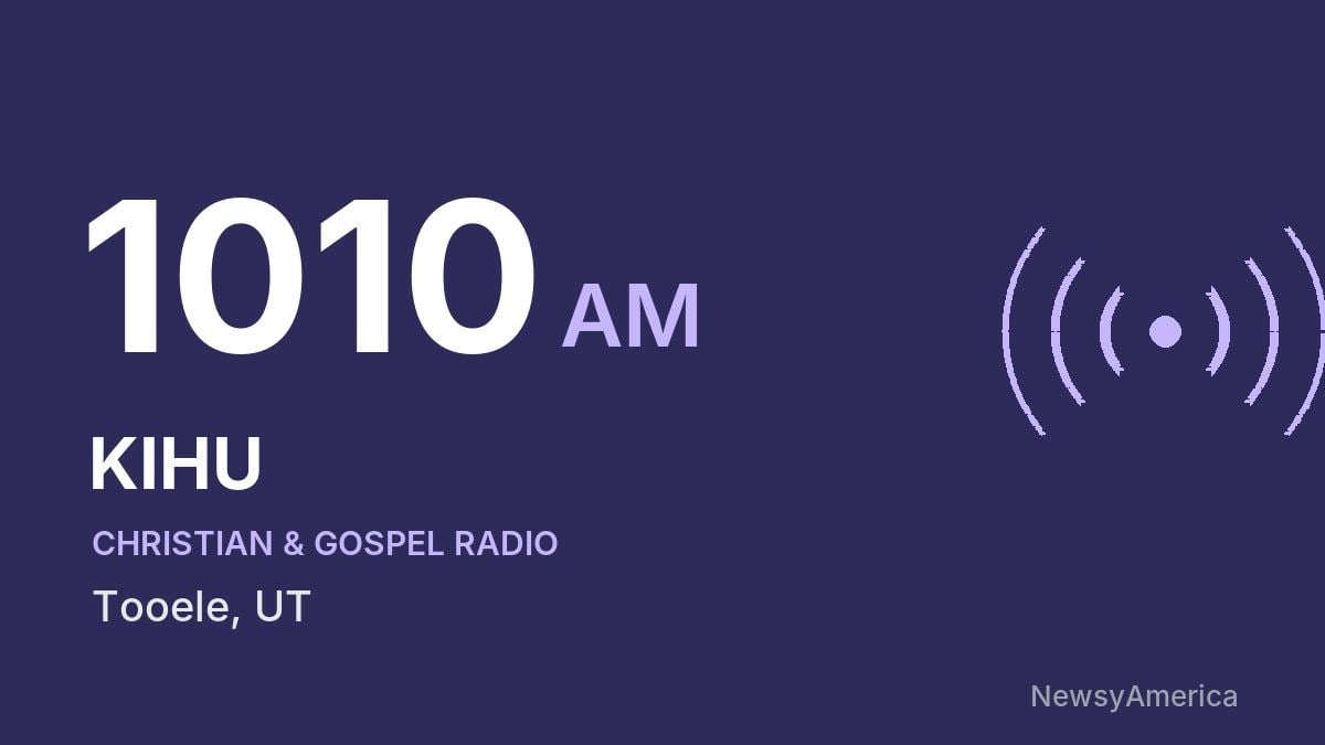 KIHU 1010 AM – Tooele