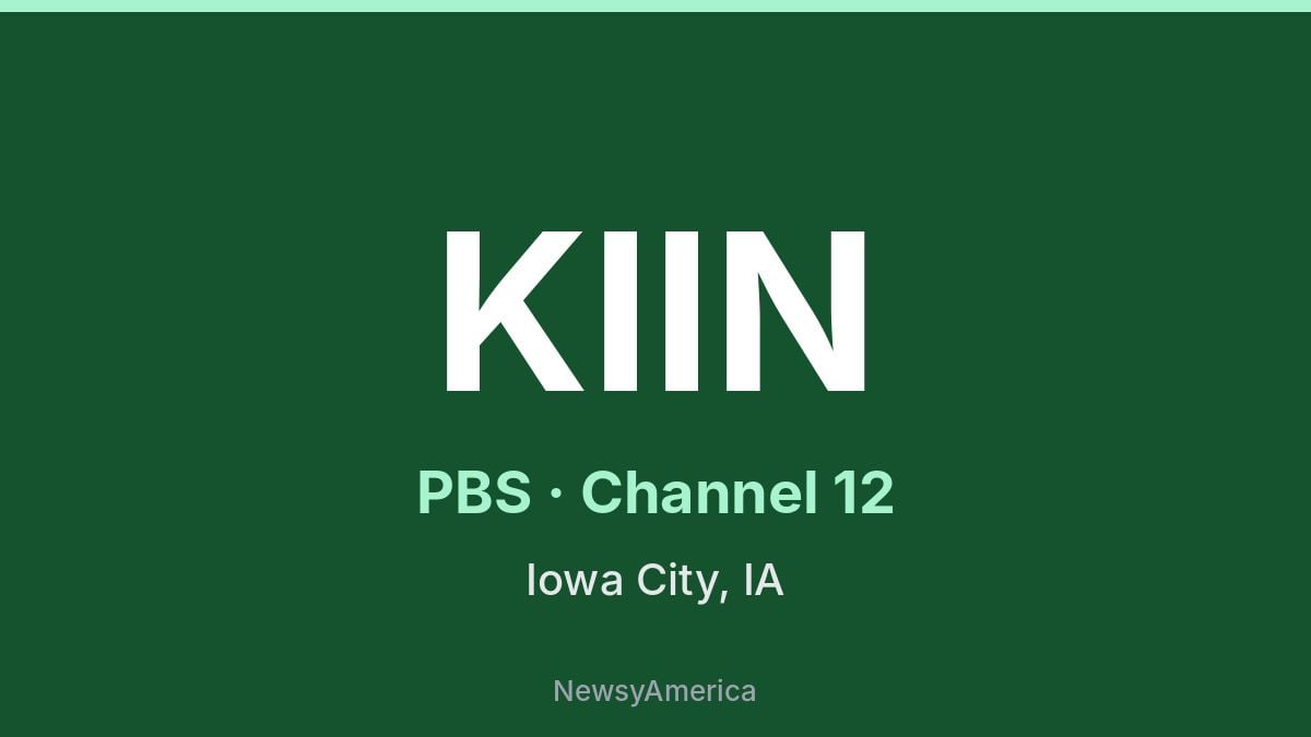KIIN – PBS 12 Cedar Rapids