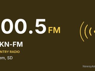 KIKN-FM 100.5 FM, Salem, SD