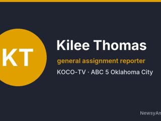 Kilee Thomas, general assignment reporter, KOCO-TV