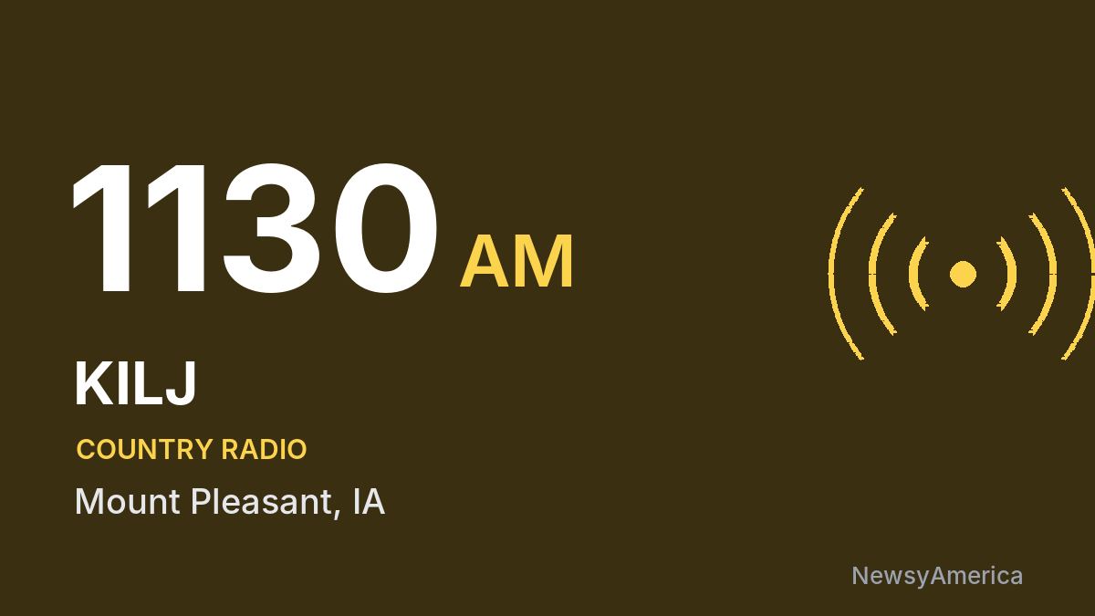 KILJ 1130 AM – Mount Pleasant