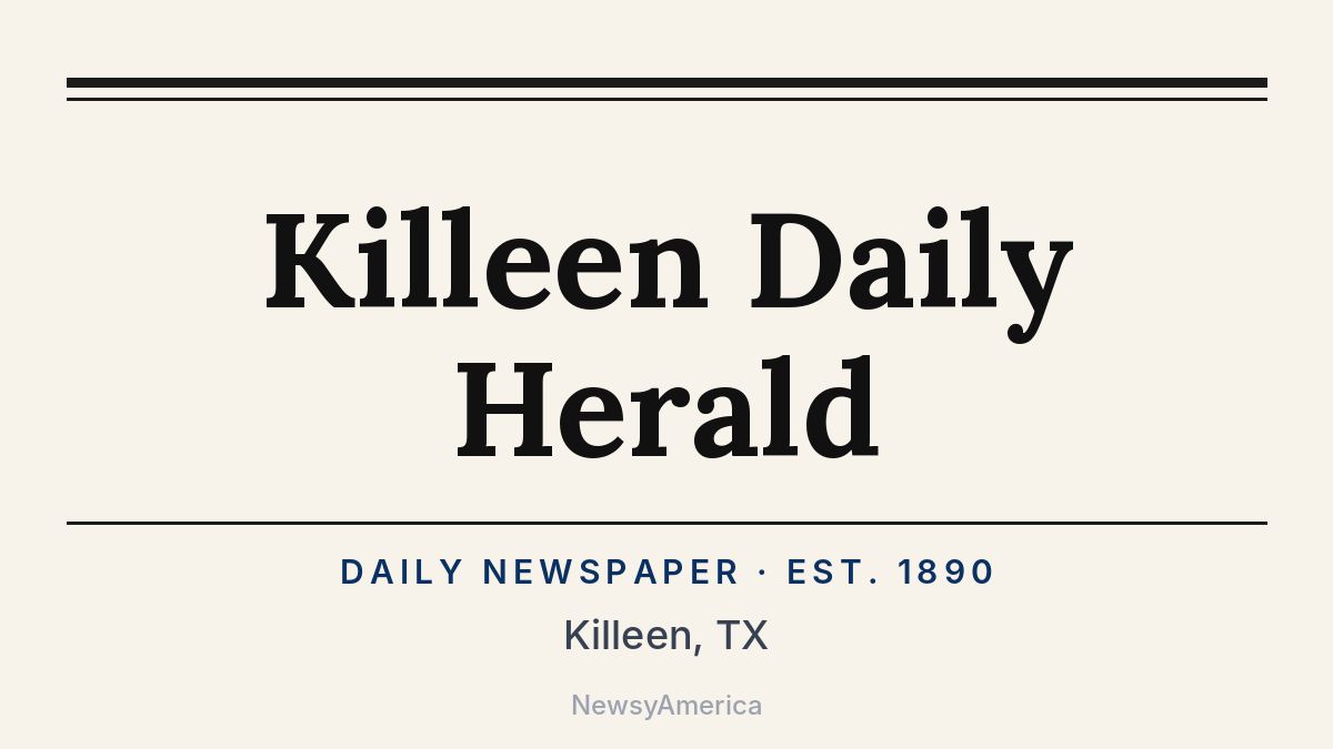 Killeen Daily Herald – Texas
