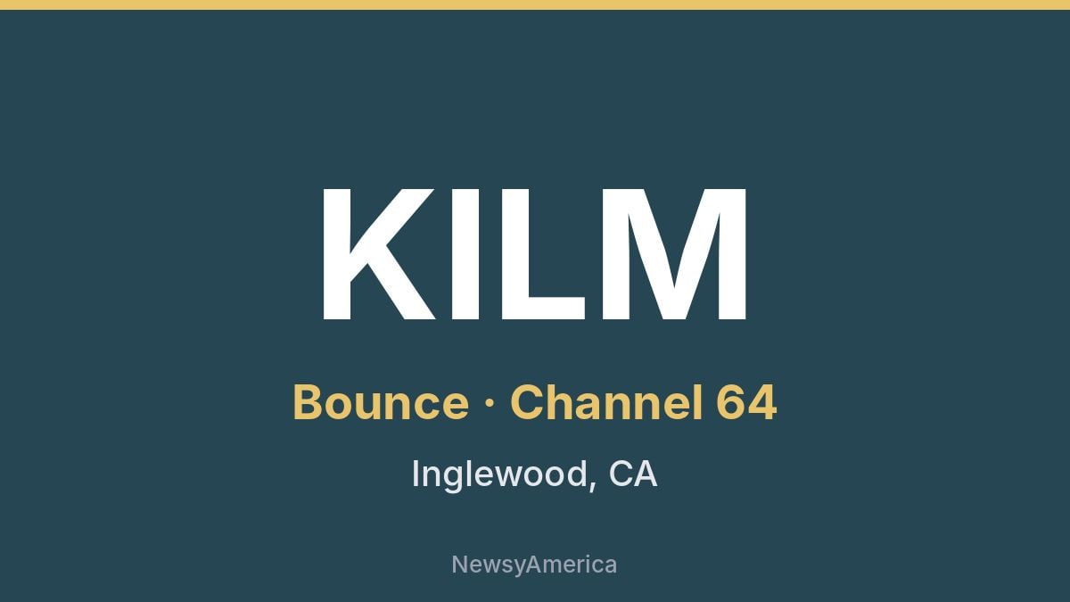 KILM – Bounce 64 Los Angeles