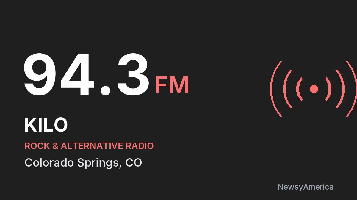 KILO 94.3 FM – Colorado Springs