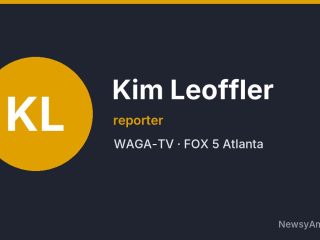 Kim Leoffler, reporter, WAGA-TV