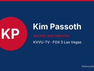 Kim Passoth, anchor and reporter, KVVU-TV