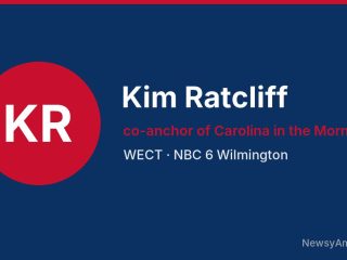 Kim Ratcliff, co-anchor of Carolina in the Morning, WECT