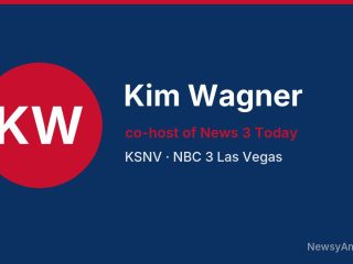 Kim Wagner, co-host of News 3 Today, KSNV