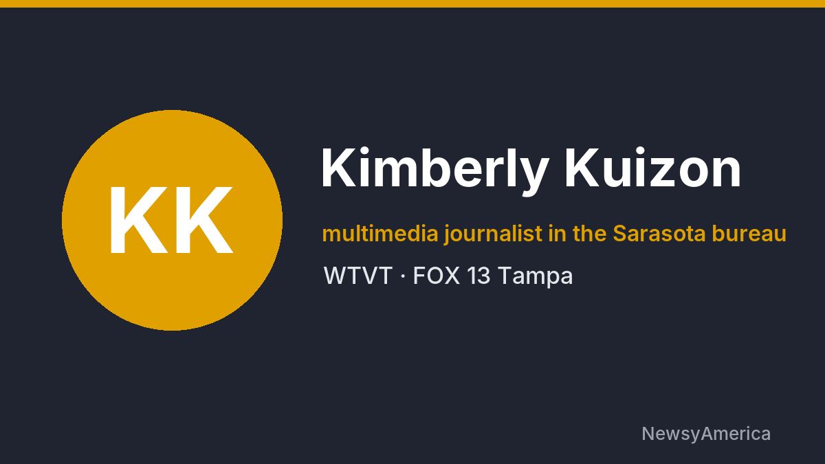 Kimberly Kuizon – WTVT, Tampa