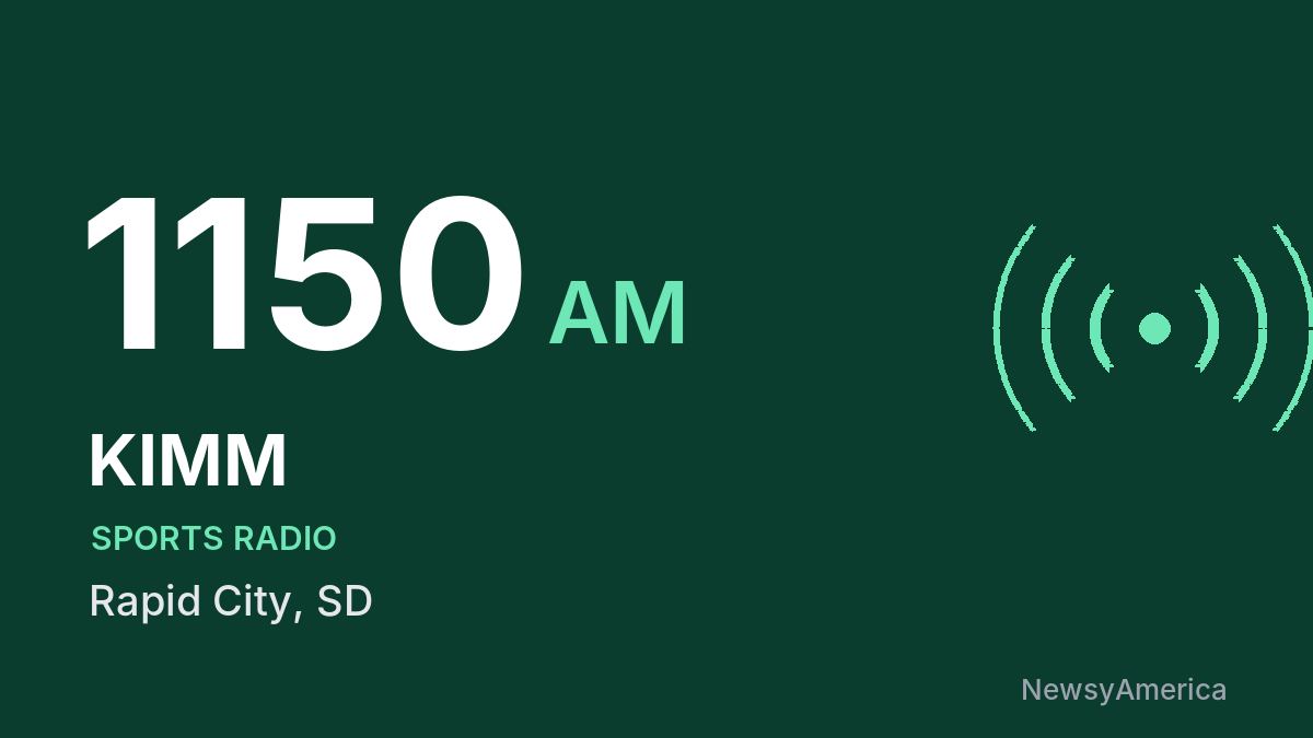 KIMM 1150 AM – Rapid City