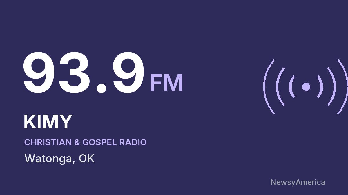 KIMY 93.9 FM – Watonga
