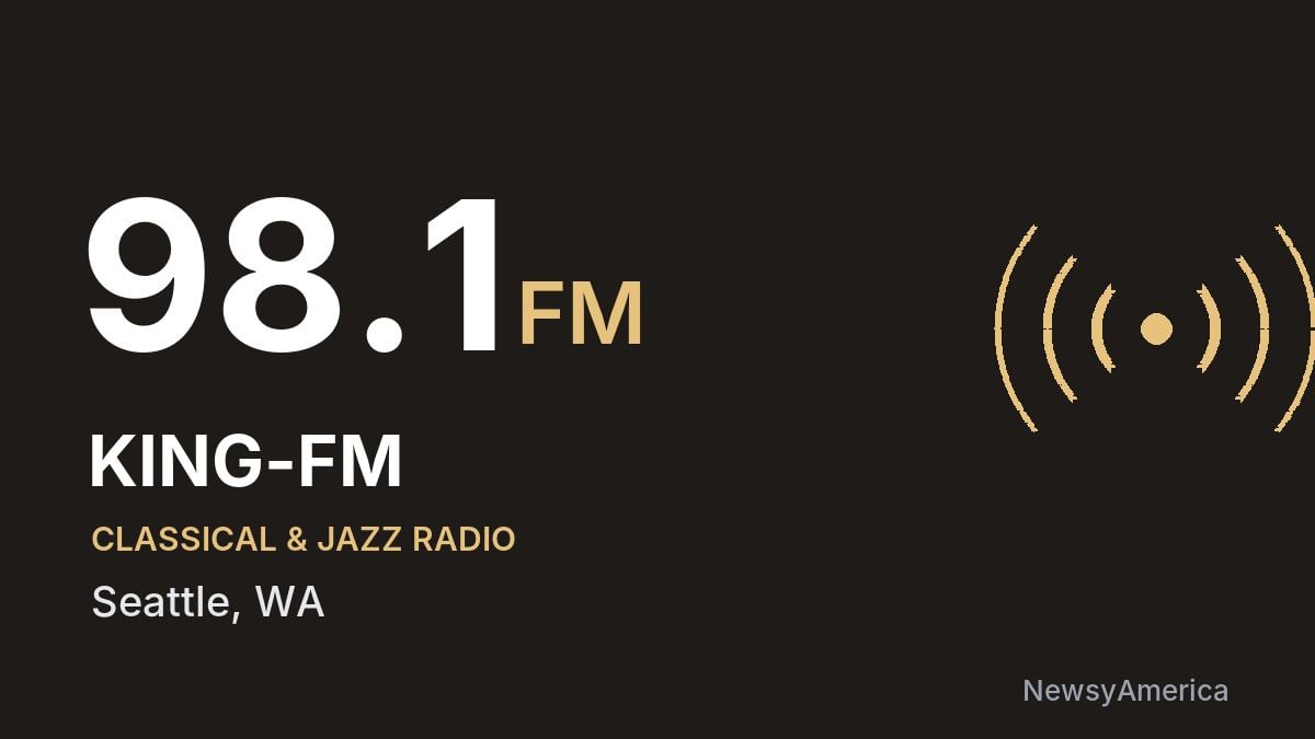 KING-FM 98.1 FM – Seattle