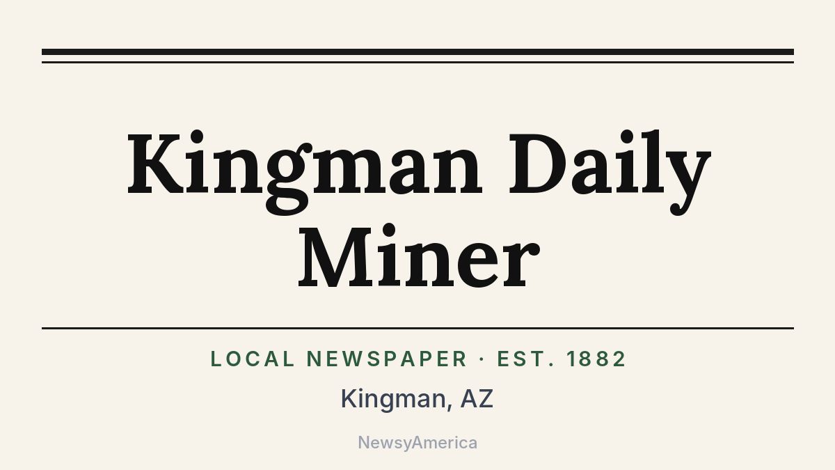 Kingman Daily Miner – Arizona