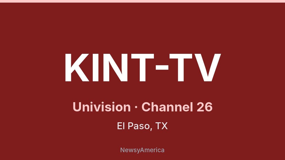 KINT-TV – Univision 26 El Paso