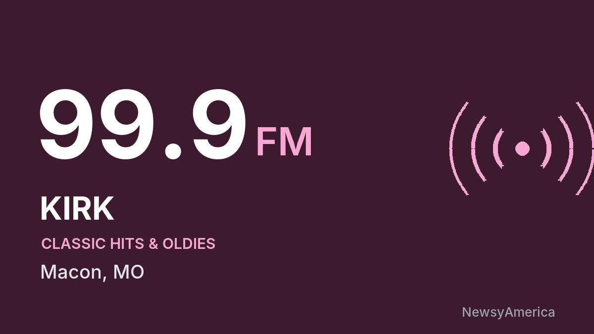 KIRK 99.9 FM – Macon
